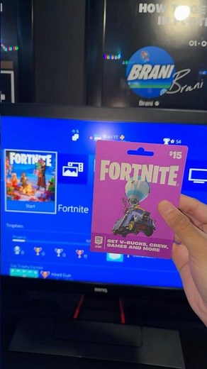 HOW TO REDEEM FORTNITE GIFT CARD CODE ON PS4 IN 2026!