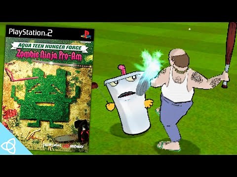 Aqua Teen Hunger Force Zombie Ninja Pro-Am (PS2 Gameplay) | Forgotten Games