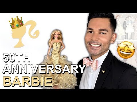 50TH ANNIVERSARY Barbie Doll - Barbie Collector - Review