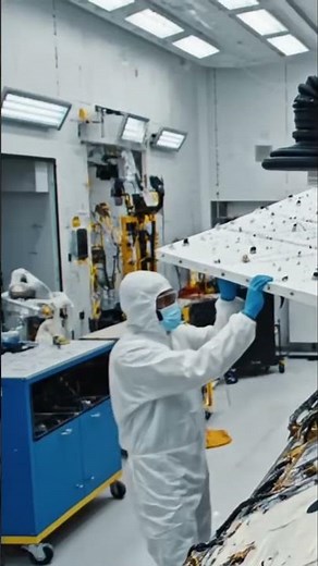 Massive Phased Array Antenna Installed for Space Network #shorts