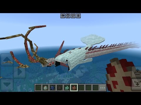 NEVER Spawn Ocean Creatures The BLOOP Sea Eater El Gran Maja Addon In Minecraft PE