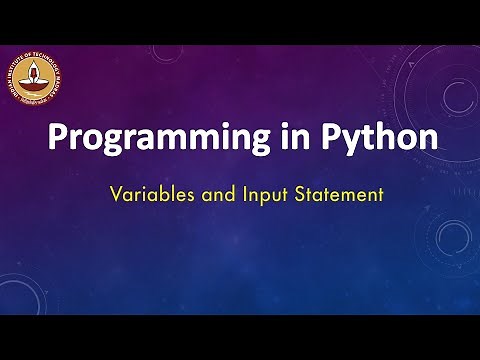 Variables and Input Statement