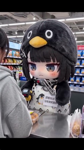 The store manager said we should smile while serving customers ! #gugugaga #arknights #cute