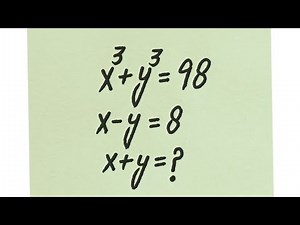 Hardest Olympiad Math Algebric Problem || Easy & Tricky Solution