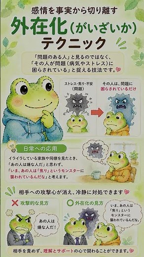 『日常でも使える精神科訪問看護のテクニック』③ #ai活用＃ #精神科訪問看護＃カエル