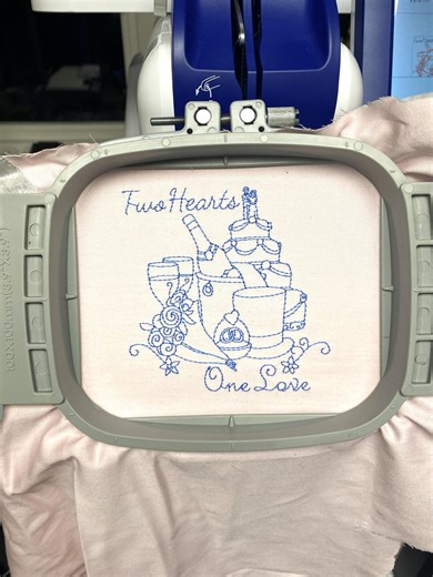 Digital File. Wedding Dress Message Machine Embroidery Design. Dress Label for Wedding Dress, Something Blue. Bride Gift 4x4 Inch Hoops. - Etsy