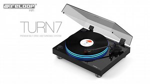 26 reactions | Reloop Turn 7 - Sound meets design The Turn 7 bridges the gap between high-end HiFi turntables and uncompromising design. The belt-driven turntable meets the exacting demands of audiophile music fans thanks to precisely manufactured components. The acrylic platter with LED lighting and the external drive belt make the Turn 7 an absolute eye-catcher. | Reloop - Solutions for DJs | Facebook