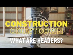 What is a Header? | Building Construction Terms