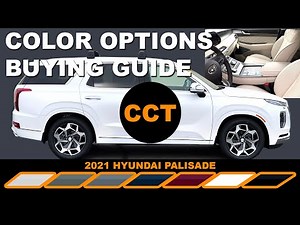 2021 Hyundai Palisade - Color Options Buying Guide