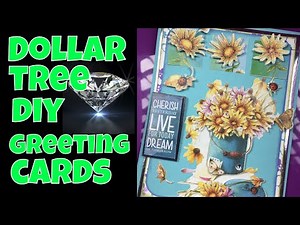 Dollar Tree Cards from Dollar Tree Stickers! DIY Handmade Greeting Cards