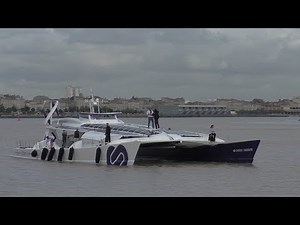 L'Energy Observer, 1er navire à hydrogène, fait son tour du Monde