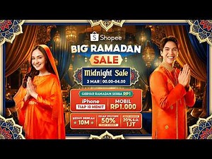 Jangan Lewatkan Ramadan Midnight Sale 3 Maret Jam 00:00-04:00 | Pasang Alarm Sekarang!