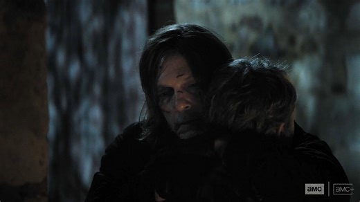 Daryl coming in clutch with the hug. 🥹🫂 Catch up with the #TWDCaryl season finale now only on AMC . | AMC