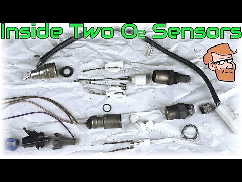 What's Inside an Oxygen Sensor? Two O2 Sensors Taken Apart • Cars Simplified