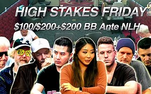MARIA HO plays SUPER HIGH STAKES FRIDAY $100_$200+$200 BBA NLH ♠8-28-21