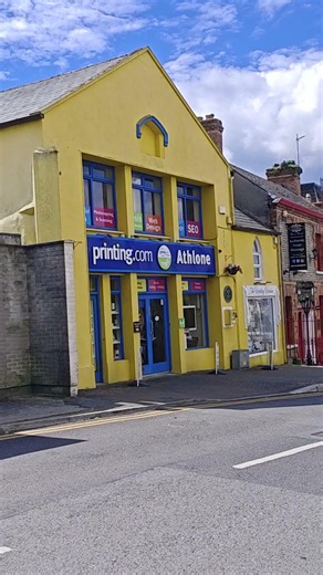 I saw amazing Irish flags in Athlone, Ireland
