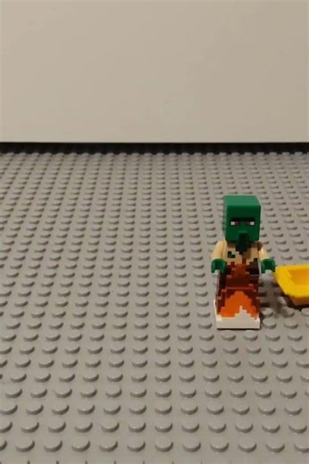 Crazy instruction for build Lego zombie villager #lego#minecraft#legominecraft#stopmotion