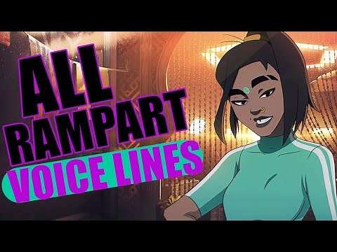 All Rampart Voice Lines - Apex Legends