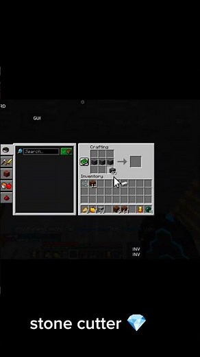 how to make stone cutter in Minecraft