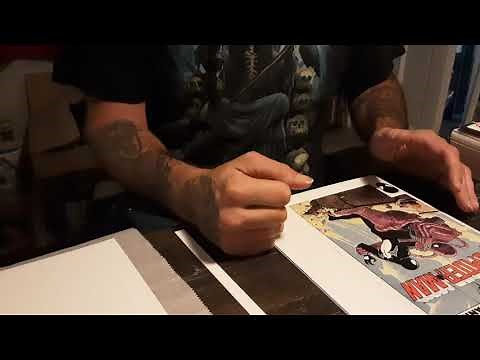 Advanced Pressing Technique...Something I do to guarantee a flat Comic Book everytime