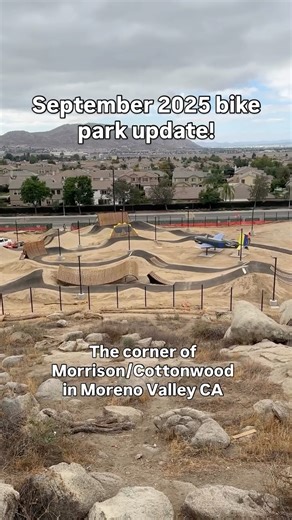Bike MoVal on Instagram: "Flight Deck Bike Park is coming together! I still don’t know the opening date but when I hear I will post! #morenovalley #flightdeckbikepark #morrisonbikelanes #pumptrack"