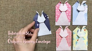 27K views · 66 reactions | DIY Origami Bunny Envelope Tutorial ...