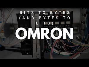 Sysmac Studio: Convert Bits to Bytes (and Bytes to Bits) in Omron PLCs
