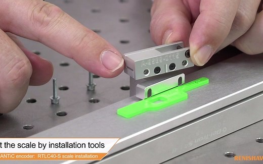 雷尼绍 QUANTiC 系列 RTLC40-S光栅尺安装