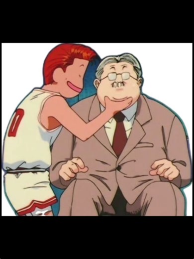 The Feared White Haired Devil: Coach Anzai and Hanamichi Sakuragi