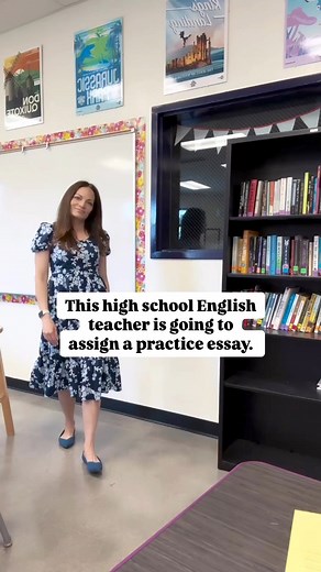 I assigned practice essays last year. They were credit/no credit. They were practice essays because I wanted to provide feedback to students. Even with a credit/no credit practice essay for teacher feedback, I received several AI-generated essays. This year, I stopped that. All of my essays are in class now. The battle against AI is exhausting and never ending! #iteachhighschoolenglish #secondaryela #teacher #teachers #teacherlife #highschoolenglishteacher | The Daring English Teacher