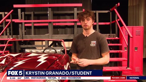 Fairfax County students remake iconic 'Grease' car