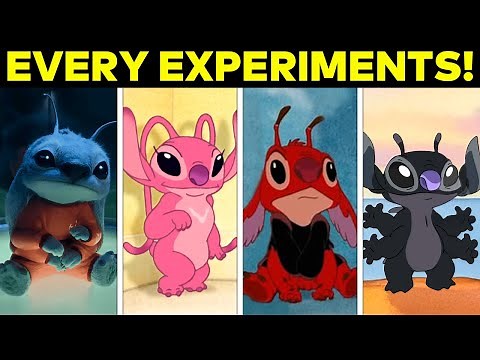 ALL 633 Experiments in LILO & STITCH Explained!