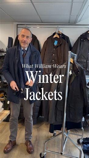 William’s Coat Guide is here! 🍂 From country walks to city days, discover 5 essential coats designed for warmth, comfort, and timeless style. Pop in to Coes & Golding to try them on, or browse the full collection online at coes.co.uk — your perfect autumn coat awaits! 🧥✨ #CoesStyle #AutumnEssentials #Barbour | Coes Stores