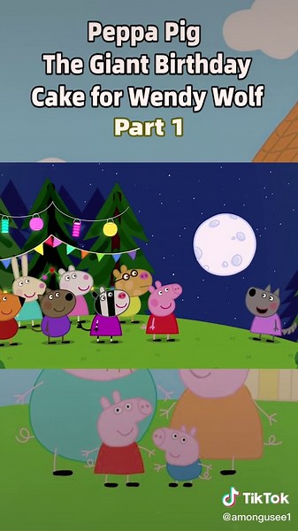 Wendy Wolf Family and Peppa Pig Adventures