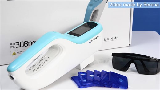 Portable Medical Laser UVB 308nm Excimer Xecl Phototherapy Equipment for Psoriasis and Vitiligo Home Use Laser Machine
