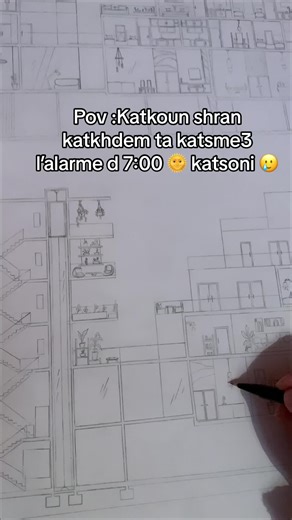 O l3asafir katze9ze9 #architecture #archistudent #fyp #morocco