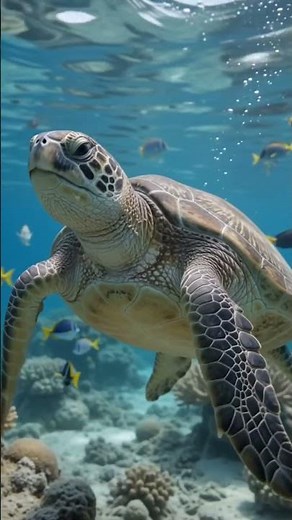 Amazing Sea Turtle Shell Cleaning by Marine Experts 🐢✨