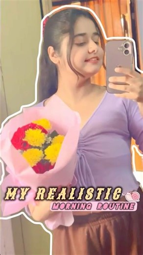 “My AM Routine ☀️”| realistic productive morning routine| #shorts #ytshorts #morningroutine #viral