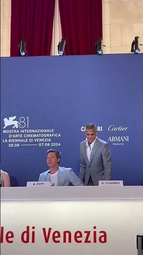 George Clooney’s Hilarious Prank on Brad Pitt at Venice Film Festival