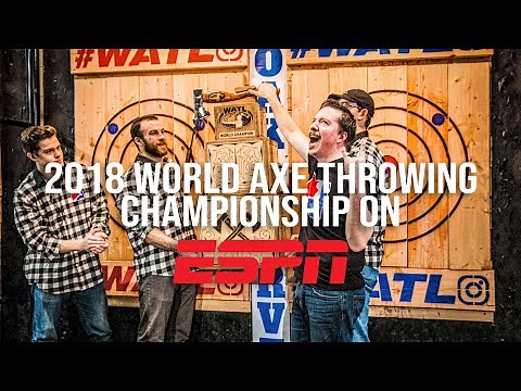 World Axe Throwing Championship 2018 (ESPN Full Broadcast)