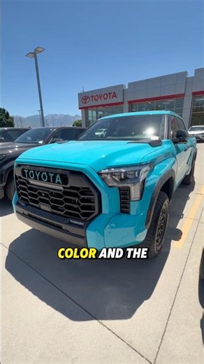 New Toyota color for 2026! Wave Maker? #toyota #tundra #toyotatundra