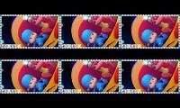 Mix of 6 videos from youtube : pocoyo scary noises pato scream the 6 parison