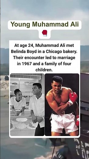 Young Muhammad Ali 🥊