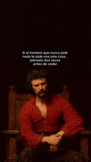 Hay hombres que piden todo...