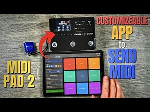 The EASIEST MIDI SEND App Ever! MIDI Pad 2 - Quick Tip