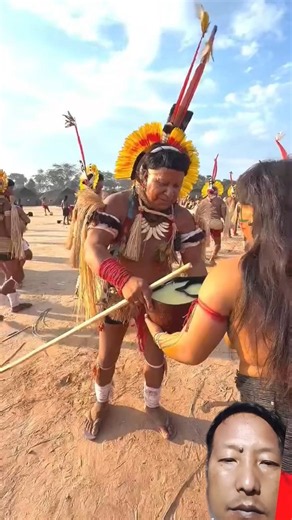 Kuarup Festival 🇧🇷🌿 | Celebrating Indigenous Culture & Traditions #Shorts