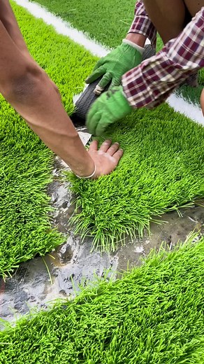 Outdoor Football Turf Installation in Nepal