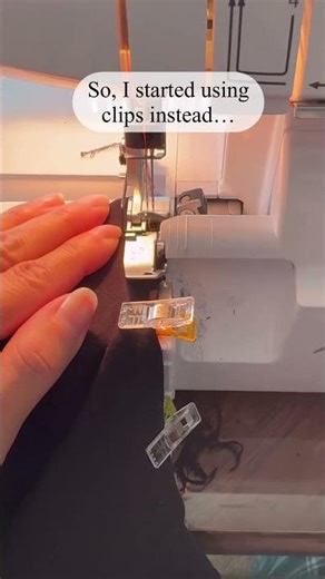 Why I use sewing clips