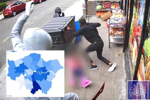 London violent crime hotspots: Map shows wave of assaults across city