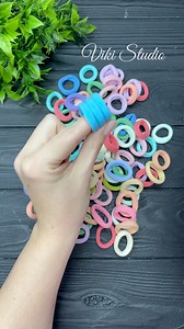 25K views · 233 reactions | Easy Craft with Hair Rubber Bands Tutorial #tutorial #craft #diy #fyp #foryou | VIKI Studio DIY | Facebook